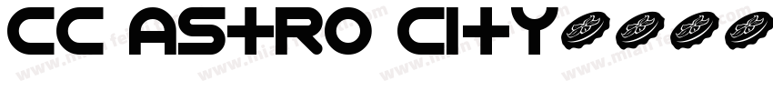 cc astro city字体转换